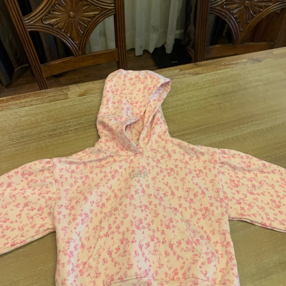 LoveShackFancy Pink Floral Hoodie - Picture 11 of 11